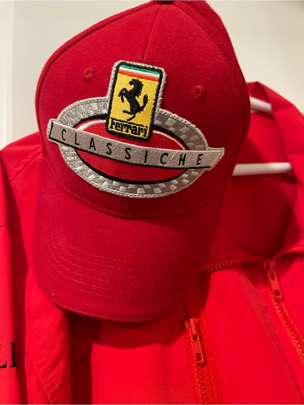 Ferrari Red Racing Jacket & Hat - Picture 2 of 12